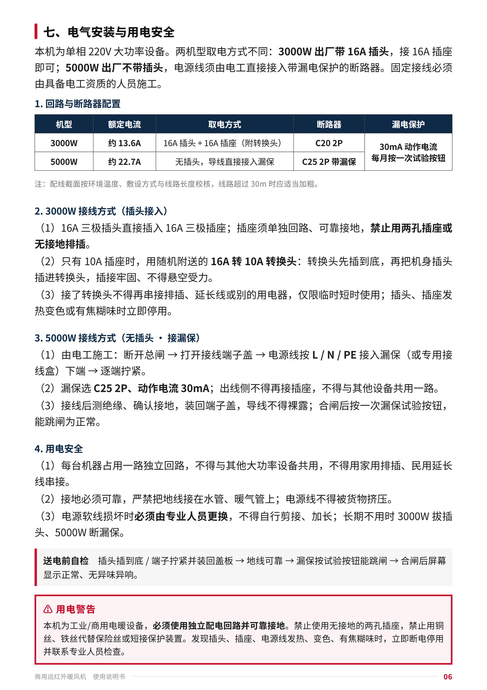 商用远红外暖风机 第6页